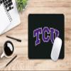 Mouse Pad, Fabric, Texas Christian University Standard/Floral Pink view 2