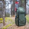 Discology Disc Golf IZZO Bag - Disc Golf Backpack - 28+ Disc Capacity - Large Storage Capacity - Durable, Water and Tear Resistant - Pro Quality Built to Last - (Green/Black) view 3