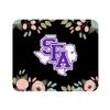 Mouse Pad, Fabric, Stephen F. Austin State University Standard/Floral Pink view 1