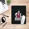 Mouse Pad, Fabric, New Mexico State University Standard/Floral Pink view 2
