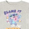 Amazon Essentials Disney | Marvel | Star Wars Toddler Girls' Pajama Set, Stitch Candy, 4T view 4
