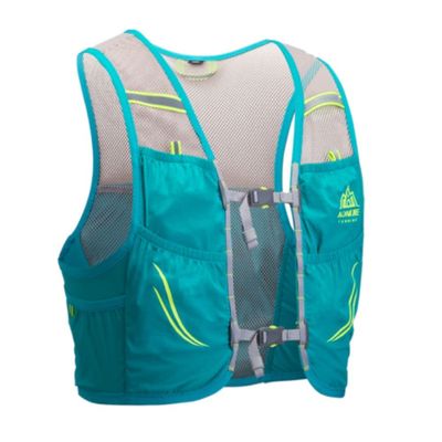 2.5L Hydration Backpack Vest Running Race Vest Breathable Lightweight Pack for Cycling Hiking Camping (Turquoise, S/M)