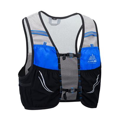 2.5L Hydration Backpack Vest Running Race Vest Breathable Lightweight Pack for Cycling Hiking Camping (Black, S/M)