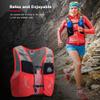 2.5L Hydration Backpack Vest Running Race Vest Breathable Lightweight Pack for Cycling Hiking Camping (Black, S/M) view 2