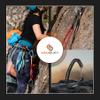 ARMBURY Climbing Acerock Wire Carabiner - Heavy Duty Keylock Nose Quick Release Wire Gate Carabiner Ideal for Sport and Trad Climbing Multifunctional Large Clip for Camping Hiking Hammocks - Gray view 2