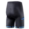 Synergy Women's Race Wide Band Tri Shorts (Black/Ocean, XX-Large) view 2