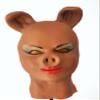 MakupArtist Afro American Miss Piggy Sue Realistic Female Pig Foam Latex Mask view 1