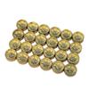 Survival Button Compass | Small, Inexpensive, Air-damped Brass Compasses | Great for Survival Kits, School Teaching Projects, Jewelry Making, Camping, and Hiking (Small - 24 Pieces) view 1