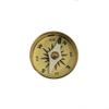 Survival Button Compass | Small, Inexpensive, Air-damped Brass Compasses | Great for Survival Kits, School Teaching Projects, Jewelry Making, Camping, and Hiking (Large - 12 Pieces) view 3