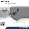 Benchmade - Weekender 317 Outdoor Knife with Cool Grey G10 Handle (317) view 2