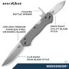 Benchmade - Weekender 317 Outdoor Knife with Cool Grey G10 Handle (317) view 3
