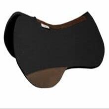 5 Star Equine "The Extreme Barrel Racer Western Horse Contoured Saddle Pad 30.5x30 Black, 7/8