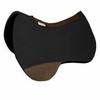 5 Star Equine "The Extreme Barrel Racer Western Horse Contoured Saddle Pad 30.5x30  Black, 7/8 view 1