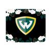 OTM Essentials Wayne State University Standard Fabric Mouse Pad, Desk Accessories, Standard Fabric Gaming Mouse Pad, Floral Florals & Nature view 1