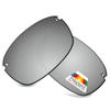 Bwake Replacement Lenses for Revo Descend Sunglasses RE4060 - Satin Silver POLARIZED view 1