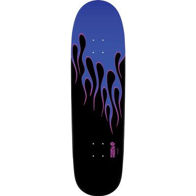 Powell Peralta Hotrod Flames 22 Dk-9.37x33.8 Nitro Blue/Black - Assembled AS Complete Skateboards