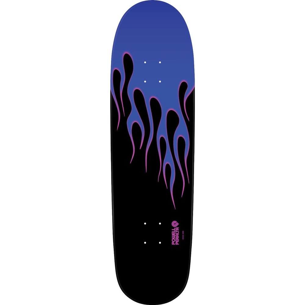 Powell Peralta Hotrod Flames 22 Dk-9.37x33.8 Nitro Blue/Black - Assembled AS Complete Skateboards