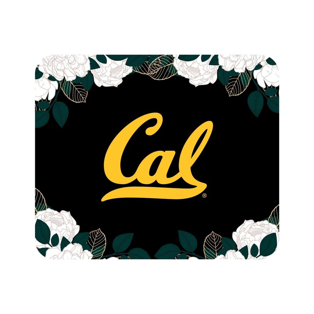 Mouse Pad, Fabric, University of California - Berkeley Standard/Floral White