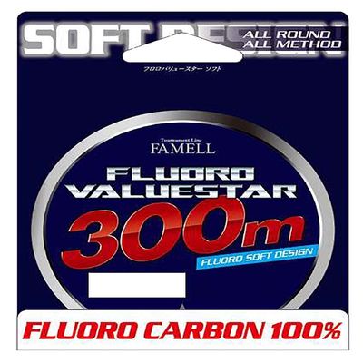 Yamatoyo Fluoro Value Star 984.1 ft (300 m), Clear, No. 2.5 (10 LB)