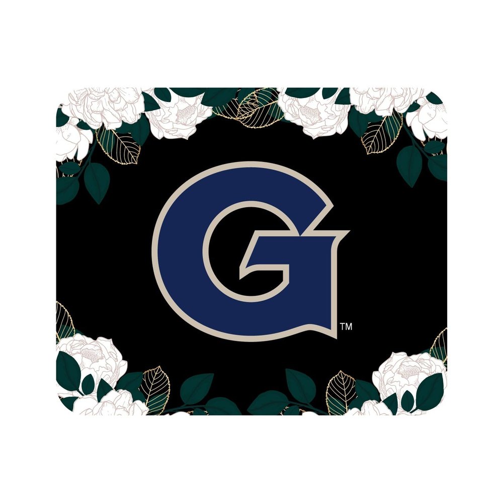 Mouse Pad, Fabric, Georgetown University Standard/Floral White