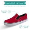 2926 Kids Slip-On - RED, Size 1 view 3