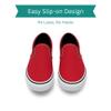 2926 Kids Slip-On - RED, Size 1 view 4