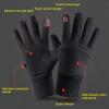 ink2055 Winter Warm Windproof Non-Slip Touch Screen Gloves Outdoor Black M view 4