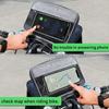 MKYRLX Bike Handlebar Bag Waterproof,Bike Phone Front Bag, Bicycle Bag, Phone Holder for Bike,Bicycle Phone Mount, Bicycle Basket Front For MTB, Road, Mountain,Grey view 4