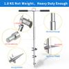 Boat Sand Anchor, 34"/46" 316 Stainless Steel PWC Sand Anchors Ideal for Pontoon, Kayak Jet Ski Keeps Securely Near Sandbar Beach or Shallow Water, Detachable Design with Gift Handbag Packaging view 3