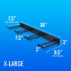 Paddle Storage Wall Rack, Kayak, SUP, Canoe Paddles, Indoor Organizer, Solid Steel Hanging Hooks (Ultimate) view 4