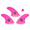 Catch Surf Ultra Hi-Perf Honyecomb Tri Surfboard Fin Set - Pink view 1