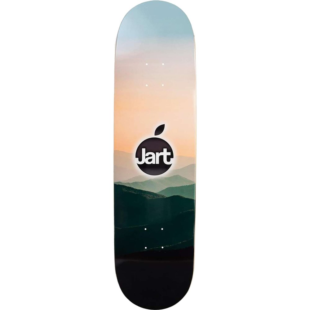Jart Orange Skateboard Deck -8.25 - Assembled AS Complete Skateboards