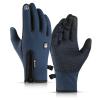 ink2055 Men Women Winter Windproof Touch Screen Slip Full Finger Blue XL view 1