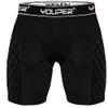 Youper Youth Elite Compression Padded Sliding Shorts w/Cup Pocket for Baseball, Football (Black/White, X-Large) view 1
