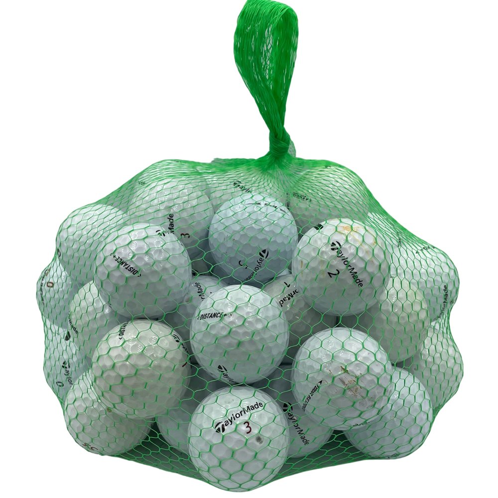 Golf Ball Planet 50 Pack Used Golf Balls for Taylormade (3A / Good, White)