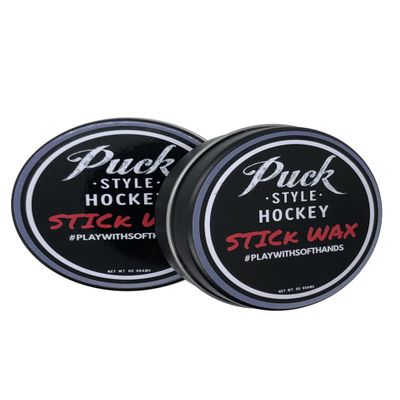 PuckStyle Hockey Stick Wax 2-Pack - Protects Your Tape with Superior Grip - Water Resistant