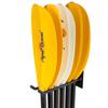 Paddle Storage Wall Rack, Kayak, SUP, Canoe Paddles, Indoor Organizer, Solid Steel Hanging Hooks (Compact) view 1