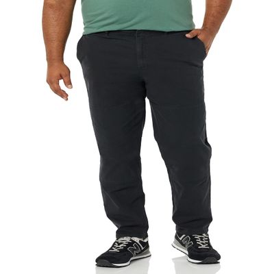 Amazon Essentials Men's Stretch Canvas Double Knee Utility Work Pant (Previously Goodthreads), Black, 31W x 30L