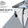 Buffalo Gear Insulated Fish Cooler Bag 40x18In,Leakproof Fish Kill Bag with 2 Reusable Cooler Ice Packs Large Portable Waterproof Fish Bag Keep Ice-cold More than 48 Hours (Watertight Zipper) view 4