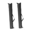 2pcs Alpenstock Buggy Bag Organizer Travel Storage Bag Trekking Pole Hiking Pole Bag Women Cane Bag Carrier Camping Walking Stick Folding Walking Poles Bags Black Oxford Cloth view 1