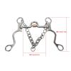 Pelham Horse Bit Strong Stainless Steel Horse Bit for Horse Riding Equestrian Performance Horse Mouth Bit and Bit view 4