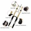 BUCKLOS 26 MTB Bike Suspension Fork 180mm Travel, Bicycle Magnesium Alloy Downhill Forks 20mm Axle, 1-1/8" Threadless Mountain Bikes Fork view 2