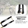 BUCKLOS 26 MTB Bike Suspension Fork 180mm Travel, Bicycle Magnesium Alloy Downhill Forks 20mm Axle, 1-1/8" Threadless Mountain Bikes Fork view 4