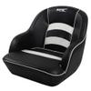 MSC Bucket Pontoon Boat Seat (Black/White) view 1