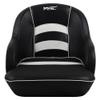 MSC Bucket Pontoon Boat Seat (Black/White) view 2