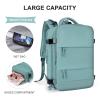 coowoz Travel Backpack For Women Men,Carry On Backpack,Hiking Backpack Waterproof Outdoor Sports Rucksack Casual Daypack Travel EssentialsBlue view 3