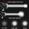 Wrrozz LED Headlamp Rechargeable Head Lamps, Super Bright Head Lights for Forehead, Waterproof Adults Head Flashlight Headlights for Camping, Running, Hiking, Fishing view 2