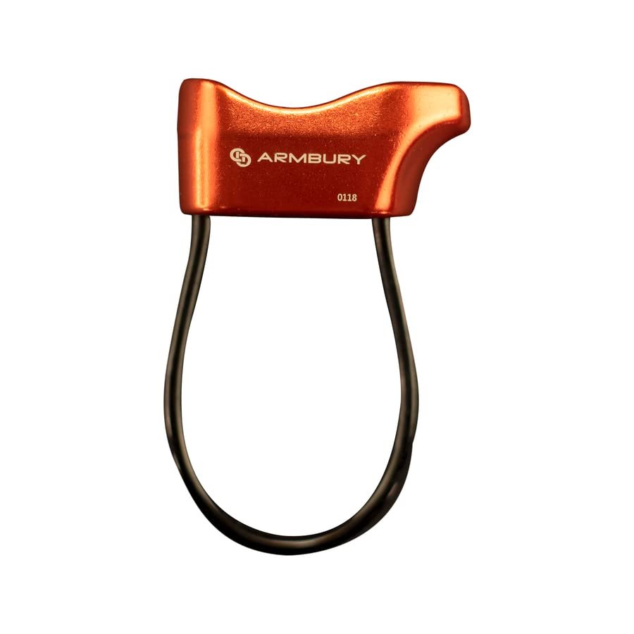 ARMBURY Tuber Belay Device - Climbing Gear for Rapelling and Belaying