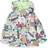 Amazon Essentials Disney | Marvel | Star Wars | Frozen | Princess Girls' Warm Puffer Coat (Previously Spotted Zebra), Star Wars Scribble, Medium view 1