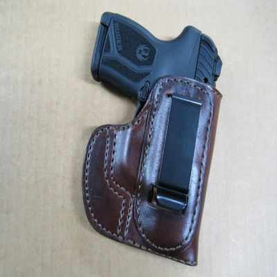 Azula Fully Lined IWB in The Waist Band Leather Concealed Carry Holster for CZ Shadow 2 Pistol CCW Brown RH